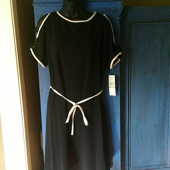 Sharagano Black Dress - Picture 1 of 5